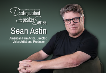 Distinguished Speaker Series: Sean Astin Distinguished Speaker Series: Sean Astin